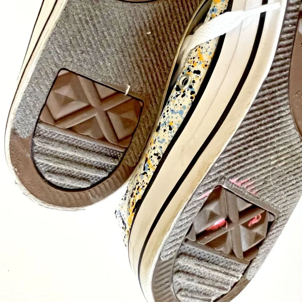 Converse Chuck Taylor All Star Congetti Blue Yellow White Speckles 10.5M/12.5W